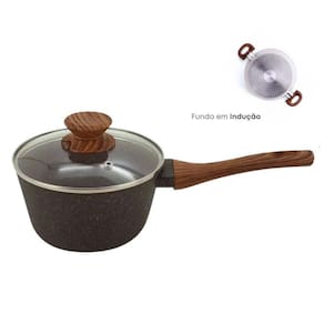 Panela Antiaderente Cerâmica 16Cm Indução Avulsa - Granito