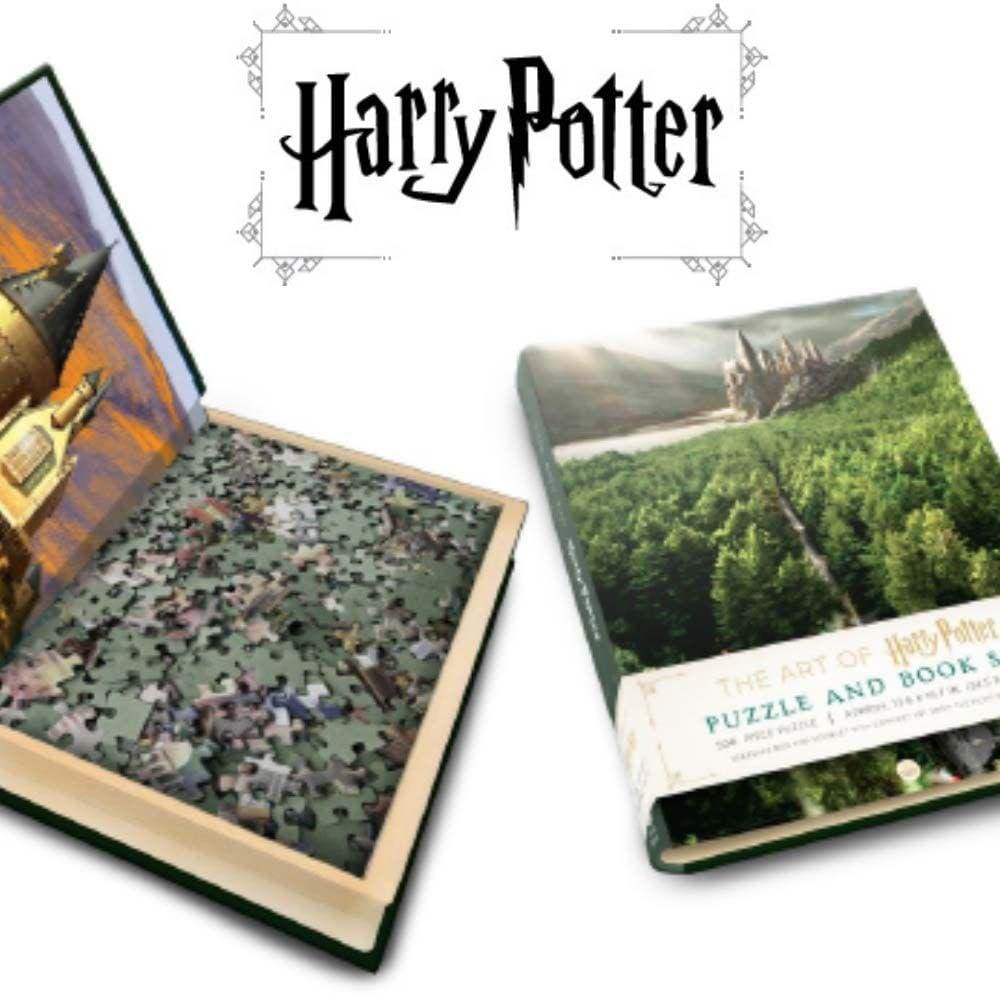 Arte De Harry Potter, A - Com Quebra-Cabeca