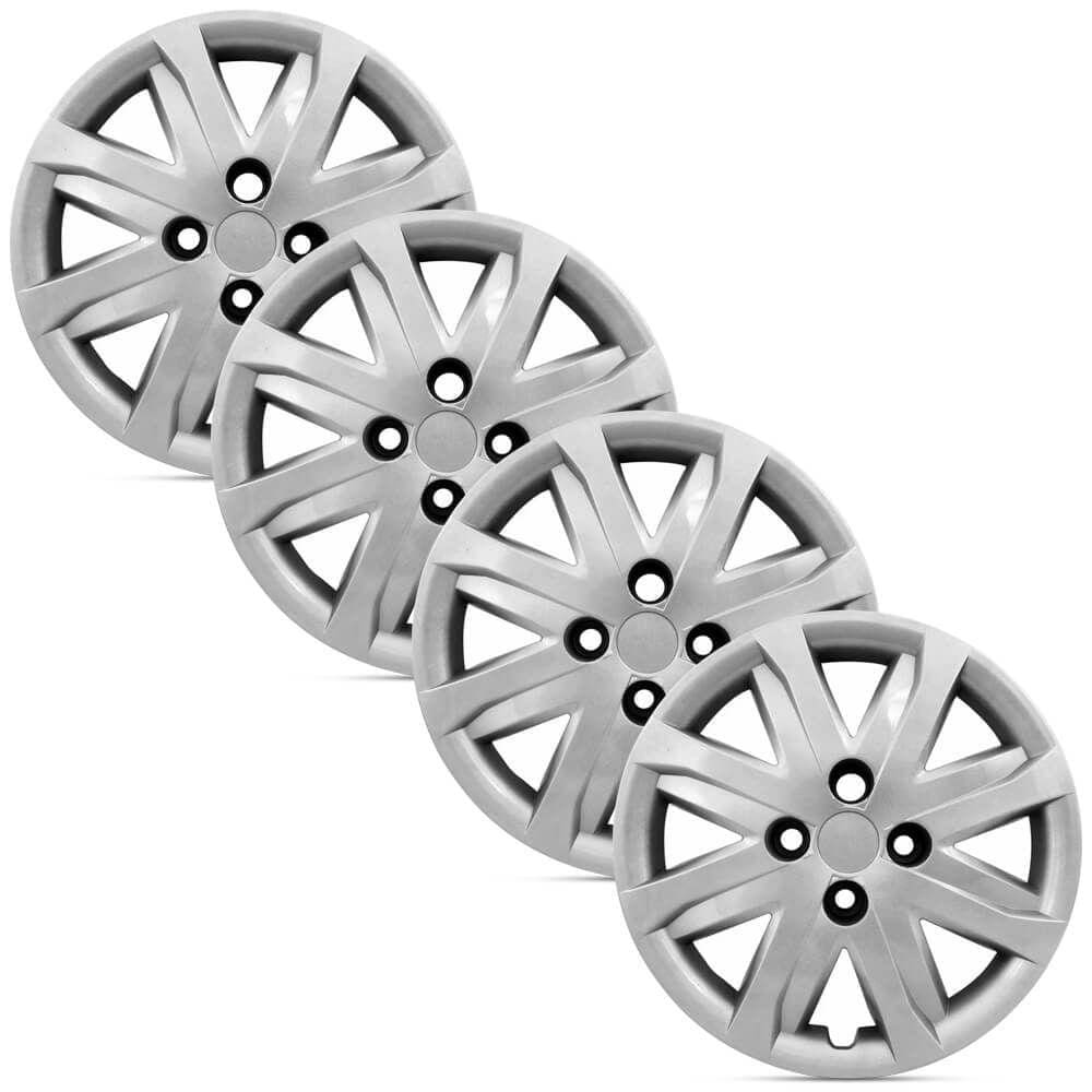 Jogo 4 Calota Modelo Original Gol Saveiro Voyage Aro 14 Grid