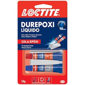 Cola Loctite Epóxi Power Crystal Liquido 16g 10min Araldite
