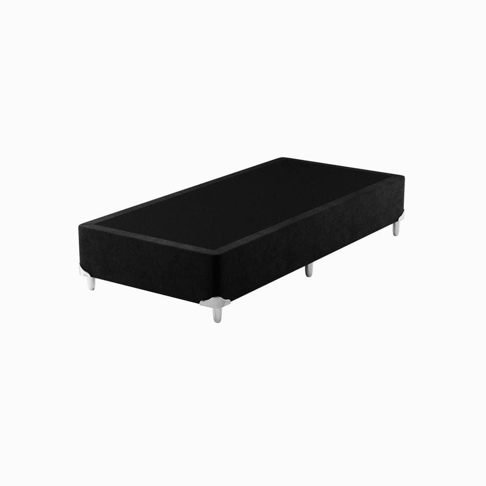 Base Box Solteiro 88x188cm Preto