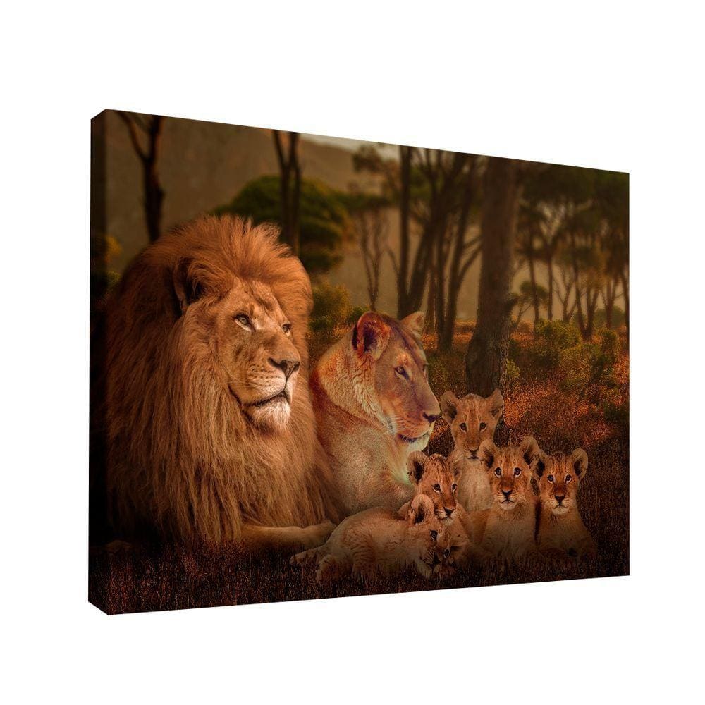 Quadro A Grande Família Br Artes Pequeno 60x40