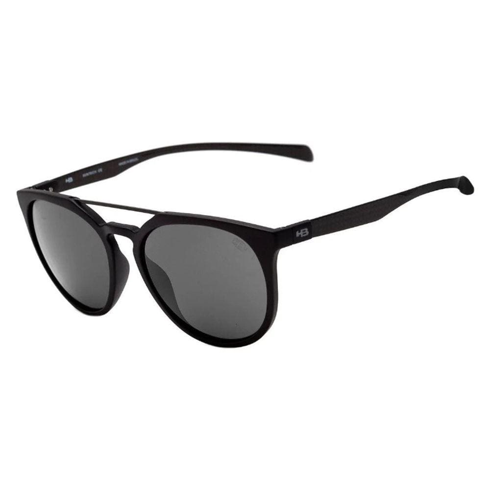 Óculos Solar Hb Burnie Matte Black Carbon Fiber Gray