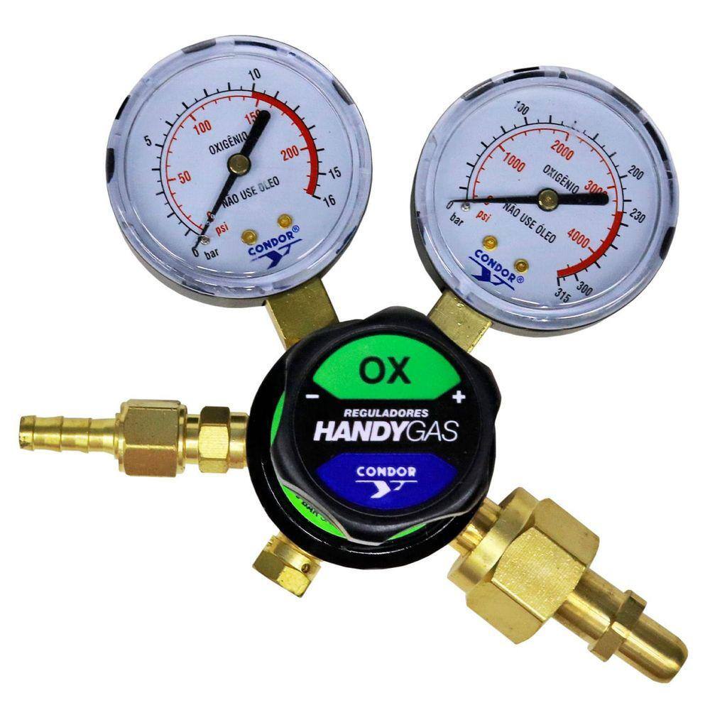 Regulador De Pressao Para Oxigenio Handygas Condor 10 Ox