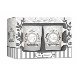 Canecas Bodas de Prata - Brasfoot
