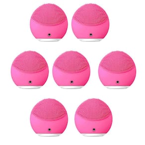 Esponja de Massagem  Massageadora Facial Kit 7 Unidades Limpeza de Pele Rosto Skin Care Relaxante