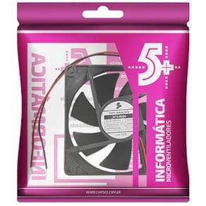 Microventilador Cooler Ventoinha 80 X 80 X 25MM 12V 075-8080 5+