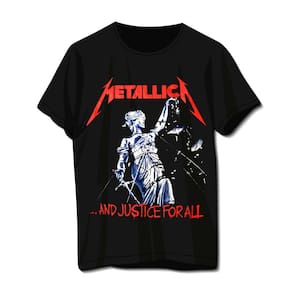 Camiseta Metallica Caveira Preta Banda De Rock Metalica