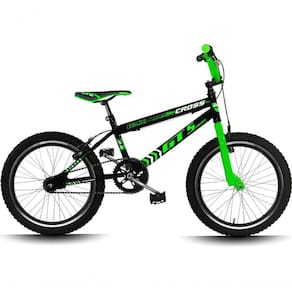 Bicicleta Aro 20 Gt Sprint Cross Infantil Freio V-brake Aro Aero Preto+verde
