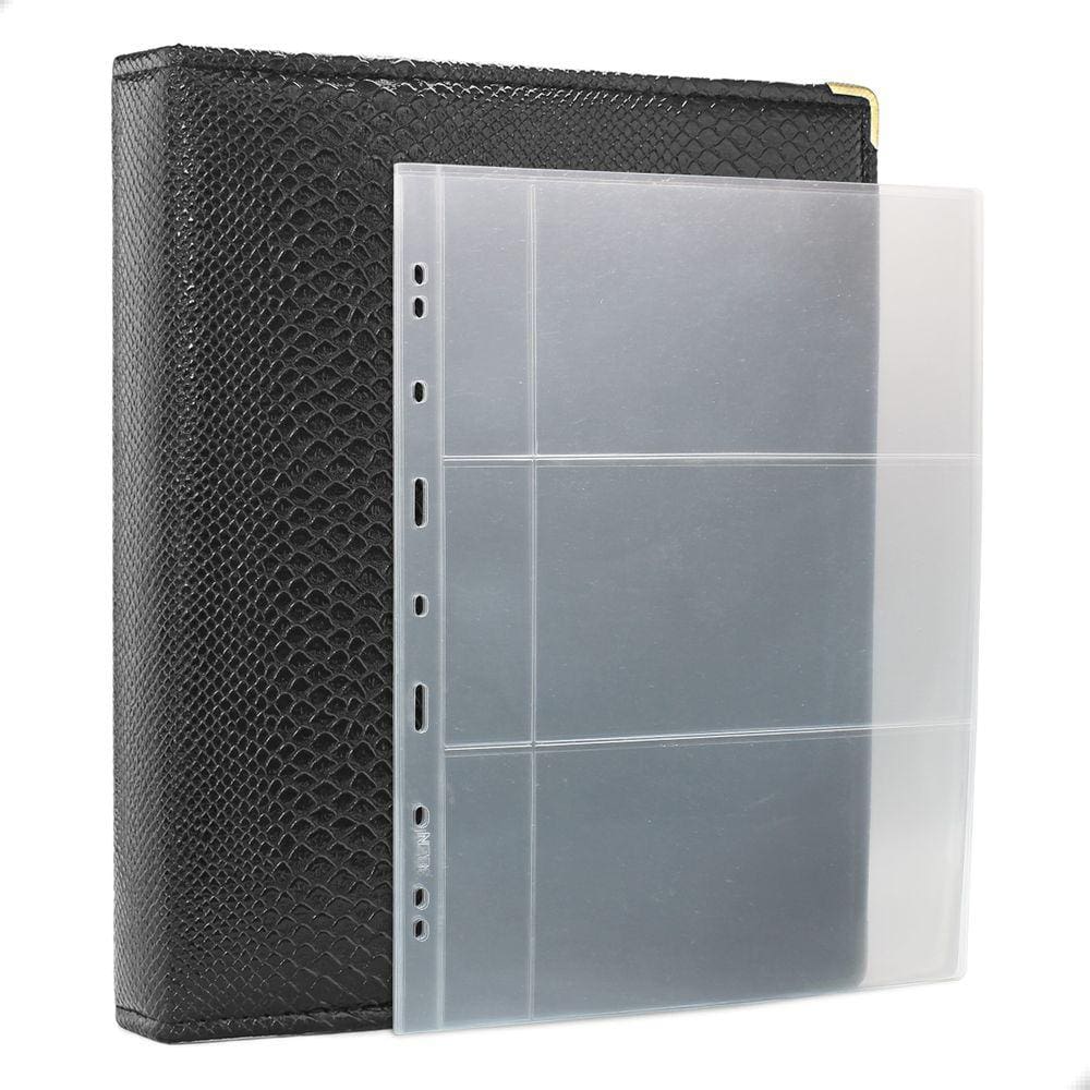 Álbum Fichário 40 Folhas Cédulas 3 Espaço Aba 32x24 Cobra GF