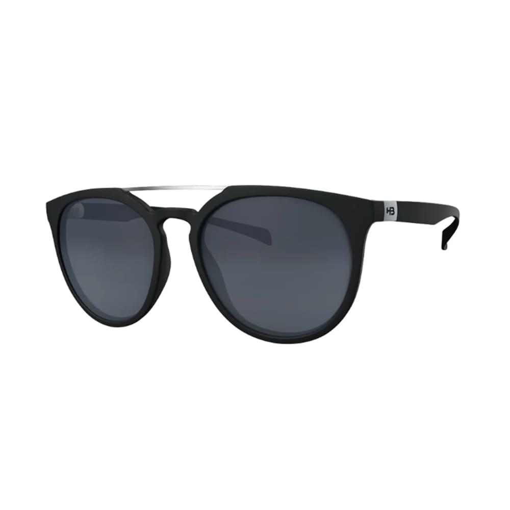 Óculos Solar Hb Burnie Matte Black Polarized Gray