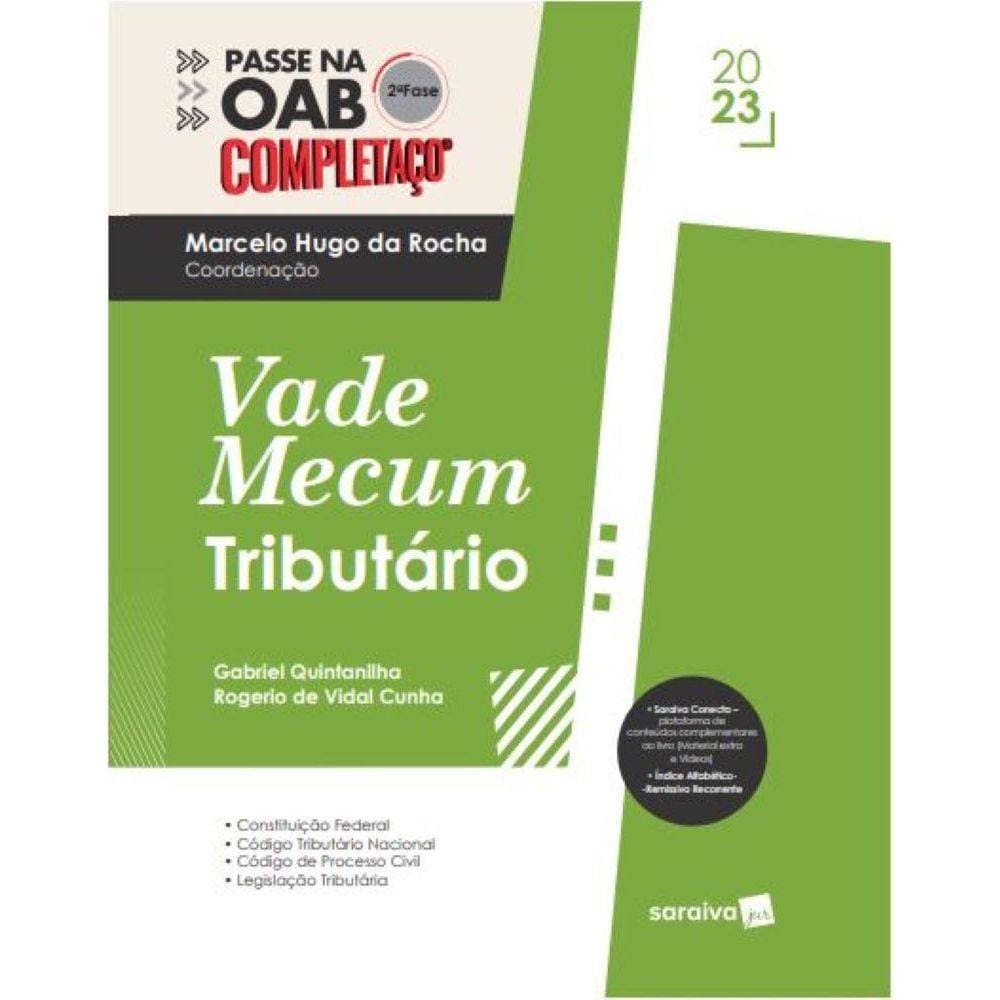 Passe na oab 2ª fase - completaço: vade mecum tributário