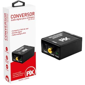 Conversor de Audio DIGITAL/RCA para Analogico 075-0860 PIX