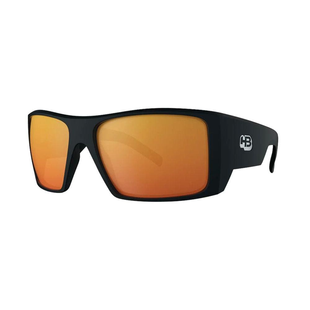 Óculos Solar Hb Rocker 2.0 Matte Black Red Chrome