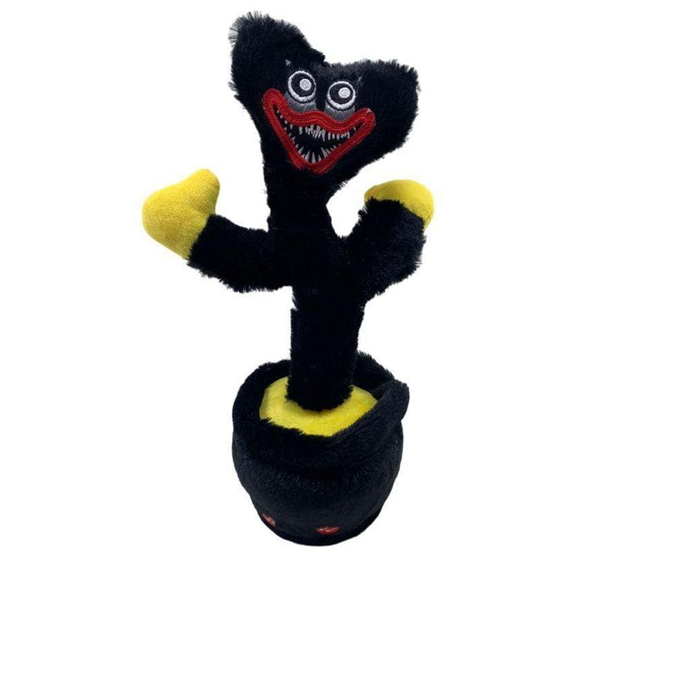 Boneco Huggy Wuggy Preto Kiss Missy Pop Play Time Plush Toy