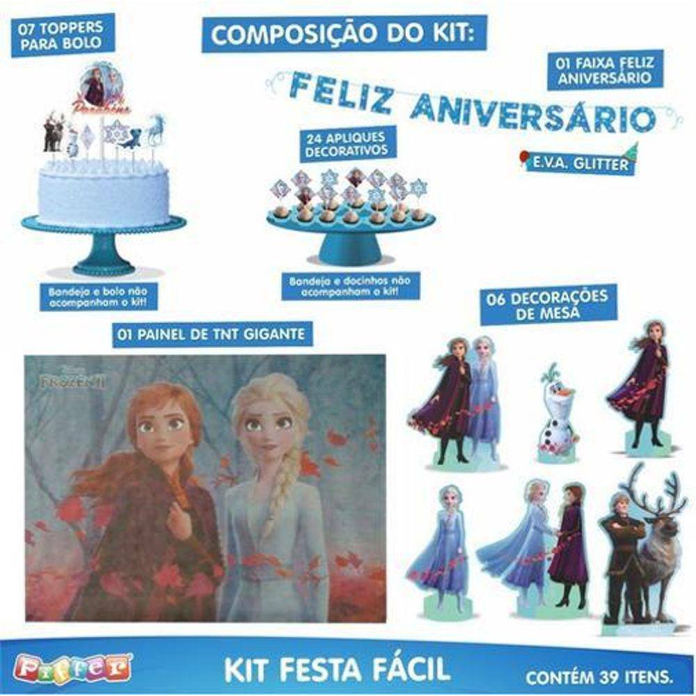 Decoração de Bolo - Festa Princesas Disney - Regina - Rizzo