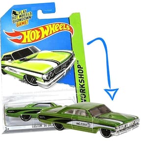 HOT WHEELS Custom 64 Galaxie 500 Verde Mattel BFG09