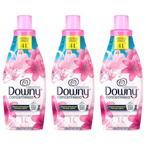 Kit 3 Amaciantes Downy Concentrado Frescor da Primavera 1L