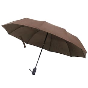Sombrinha Automática Lisa Marrom N226243-5 - Quanhe