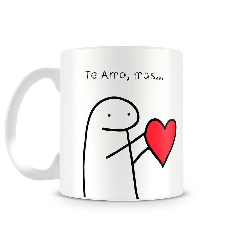 Caneca Flork Meme Boneco Palito Não Tenho Que Passar Boa Impressão