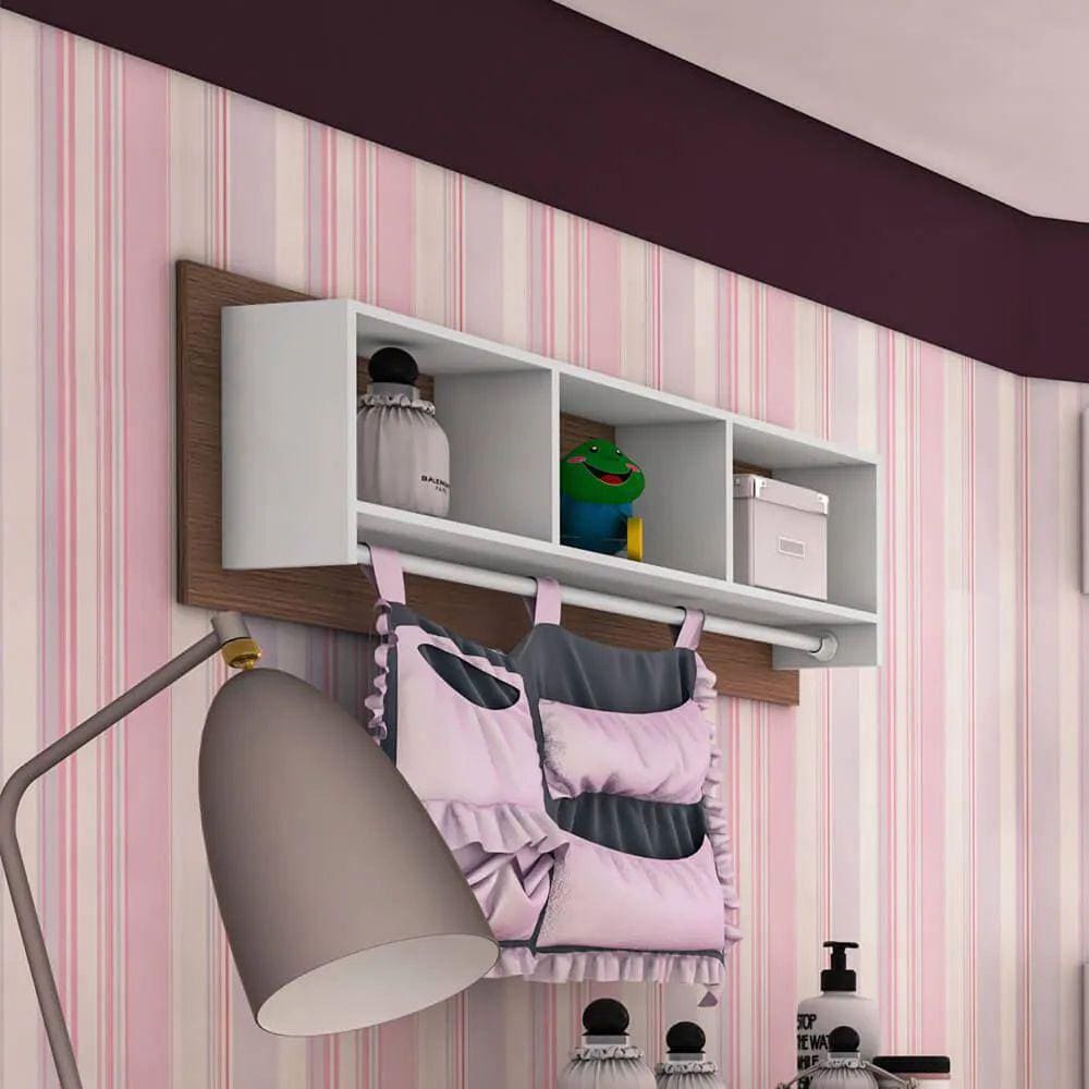 Prateleira Universal Stile Fiorello - Duetto/Branco Acetinado