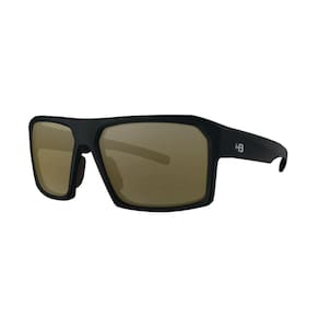 Óculos Solar Hb Split Carvin Matte Black Gold Chrome