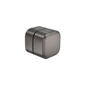 Acabamento para Registro de Gaveta Deca You 4900.Gf105.Pq.Mt Quadrado 1/2", 3/4" e 1" Dark Antracite