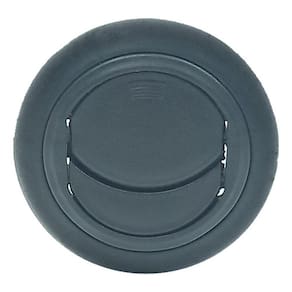 1 Difusor Ar Condicionado Master Ducato Sprinter 60mm Preto