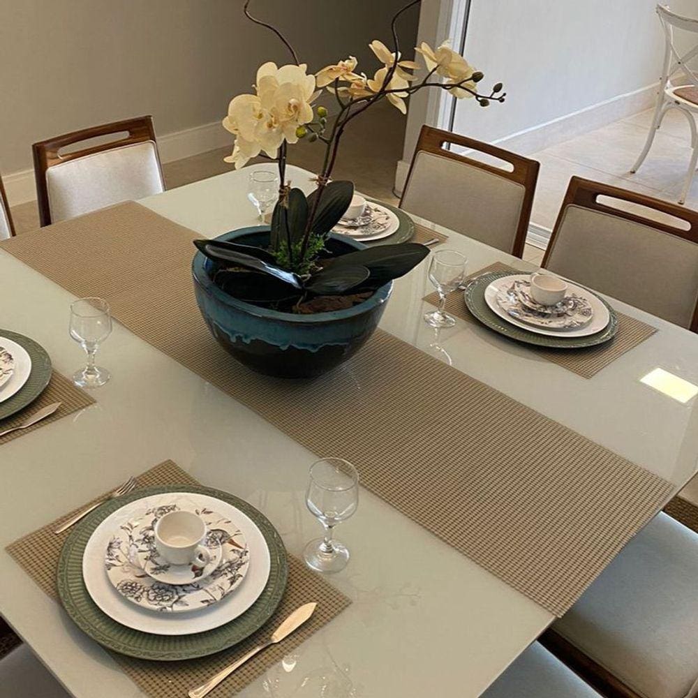 Passadeira para Mesa em Tela Sling 1,50mt x 40cm Caminho Mesa