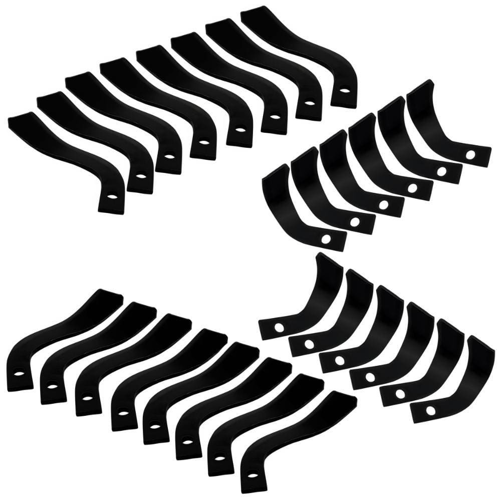 Jogo Enxadas Lâminas Rotativas Motocultivador Branco Granja BTTG6.5