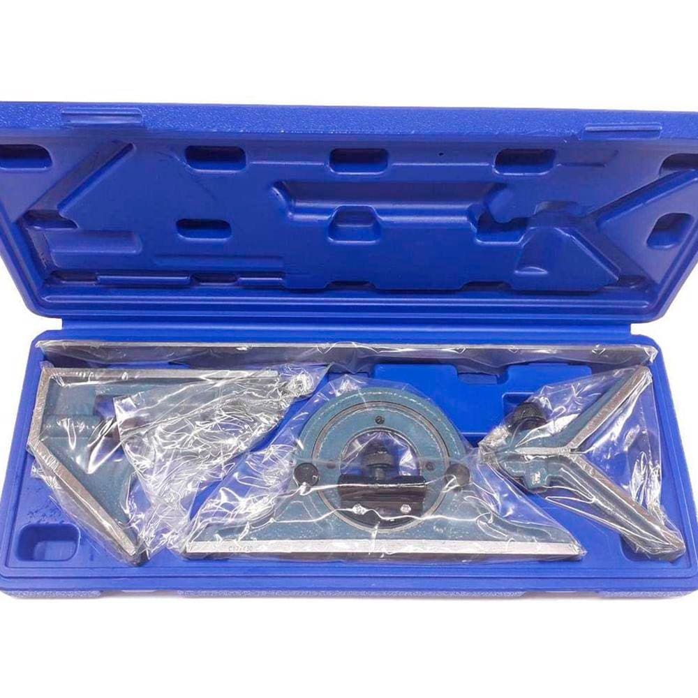 Jogo de Esquadros Combinado 4 Peças 300 MM - Zaas 11,0001