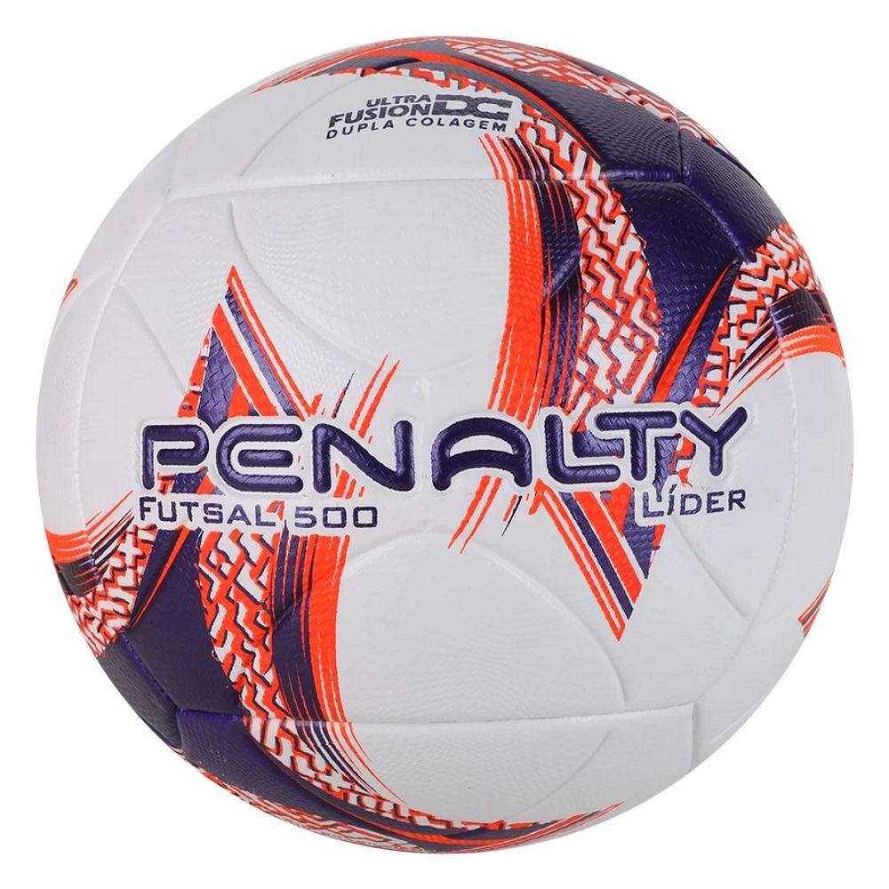 BOLA PENALTY FUTSAL MAX 1000 FPFS VIII BRANCO/LARANJA