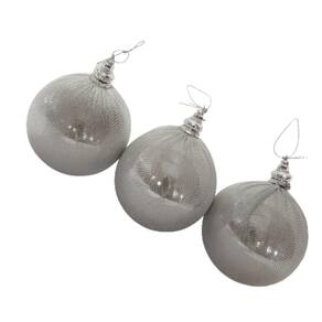 Bolas De Natal Kit Com 3 Unid. Kit 3 Pçs.