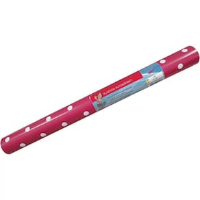 Plástico Adesivo Poa Branco/Rosa 2mx45cm 12700BR - GekkoFix