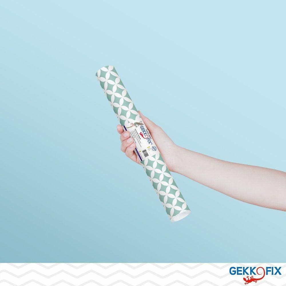 Plástico Adesivo Trendy Verde Áqua 2mx45cm 13471BR -GekkoFix