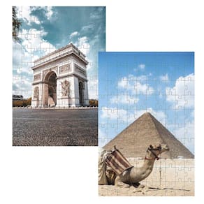Kit 4 Racha Cuca Viagens Pelo Mundo 40 Peças