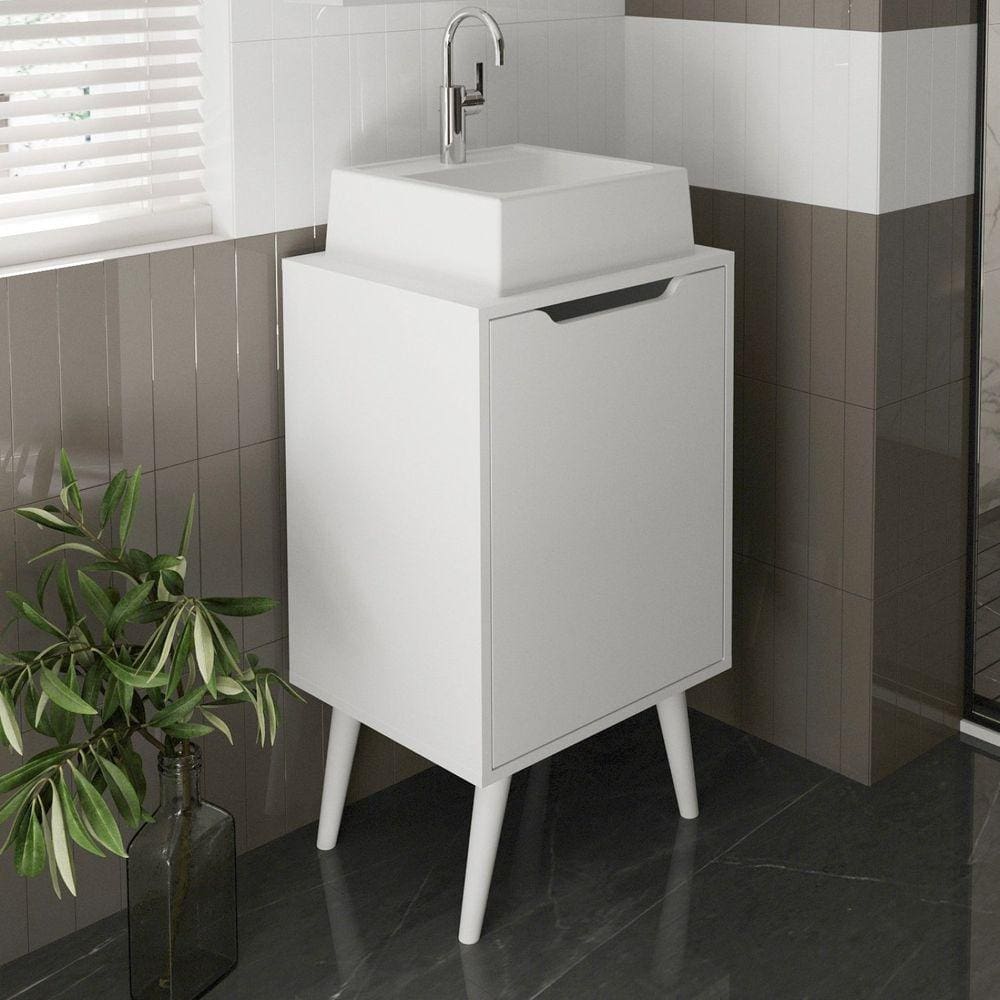 Gabinete para Banheiro 1 Porta Bn3641 Branco