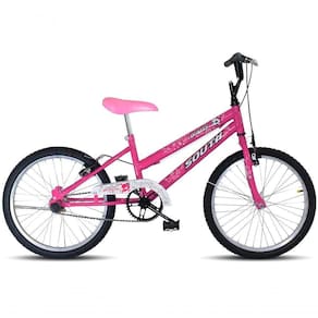 Bicicleta Infantil Aro 20 South Grazzy Meninas - Rosa Rosa