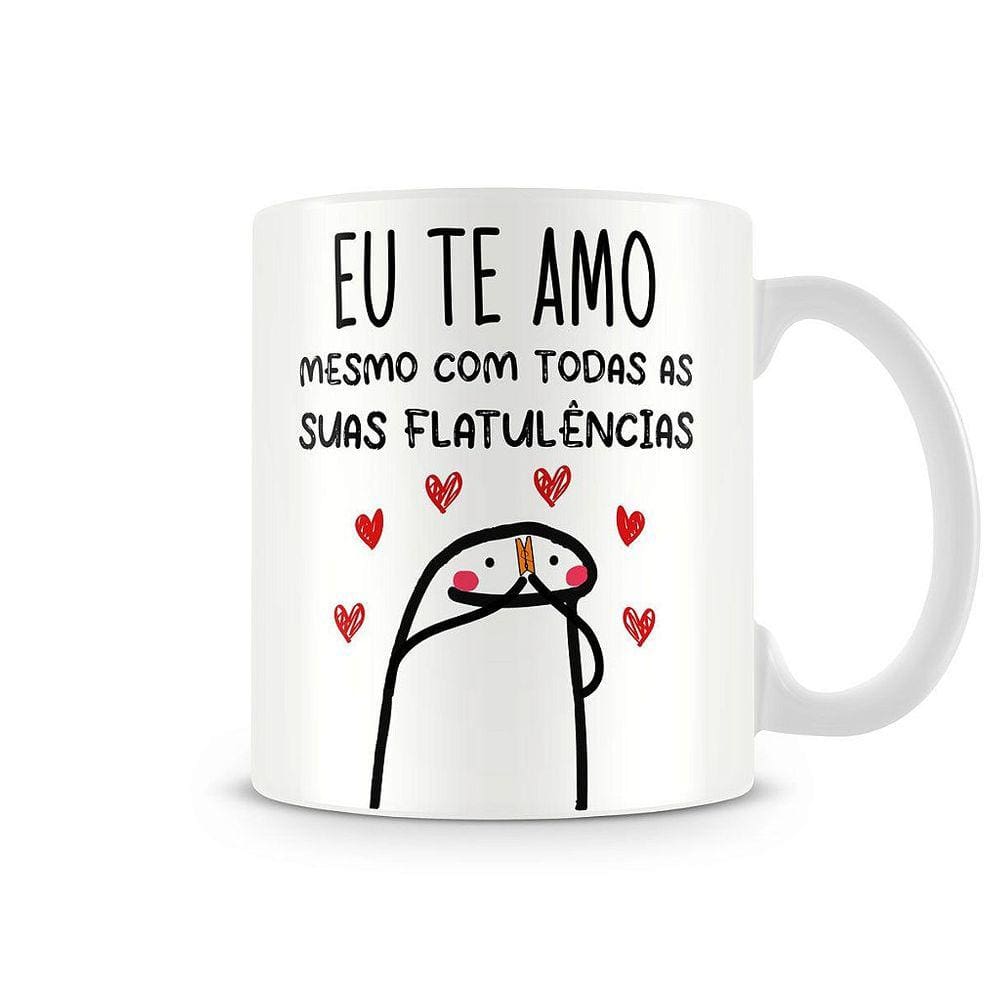 Caneca Meme Flork Há Anos Fazendo M