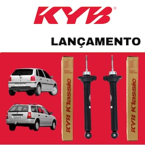 Par Amortecedor Volkswagen Gol G2 G3 G4 Traseiro Kayaba Linha Klassic