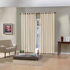 Cortina para Sala e Quarto Pratika Bella Janela 3,00mx1,70m