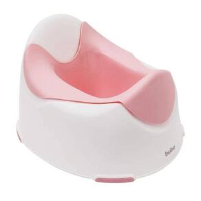 Troninho Penico Infantil Branco Rosa Buba