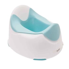 Troninho Penico Infantil Branco Azul Buba