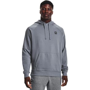 Moletom Under Armour Rival Fleece Hoodie Cinza