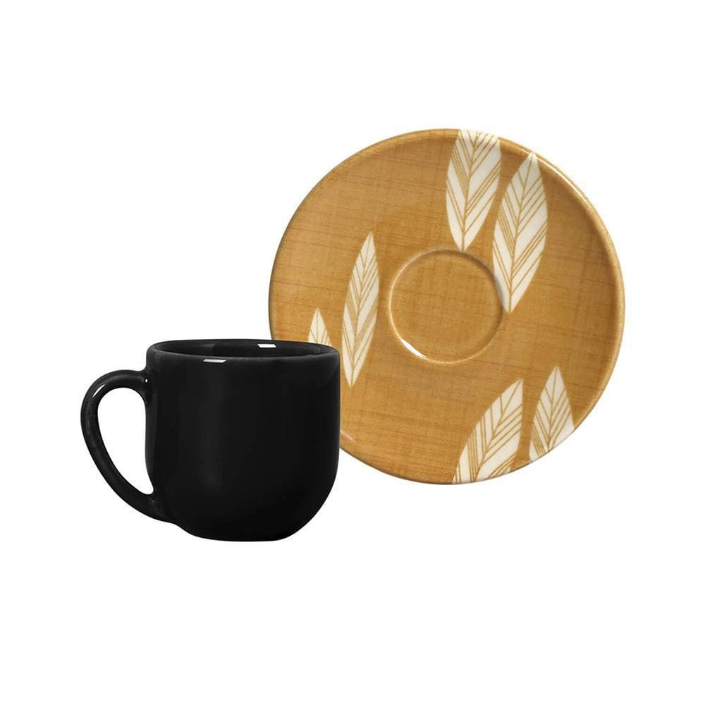 CONJUNTO C/ 6 XÍCARAS DE CAFÉ C/ 6 PIRES COUP GRANO 112ml