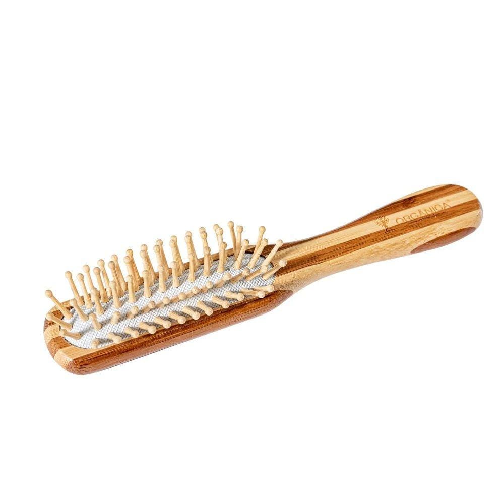 Escova de Bambu Retangular Orgânica