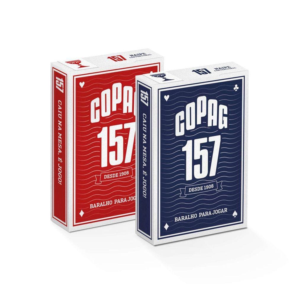 Baralho Copag 157 Truco Pife 54 Cartas Naipe Convencional