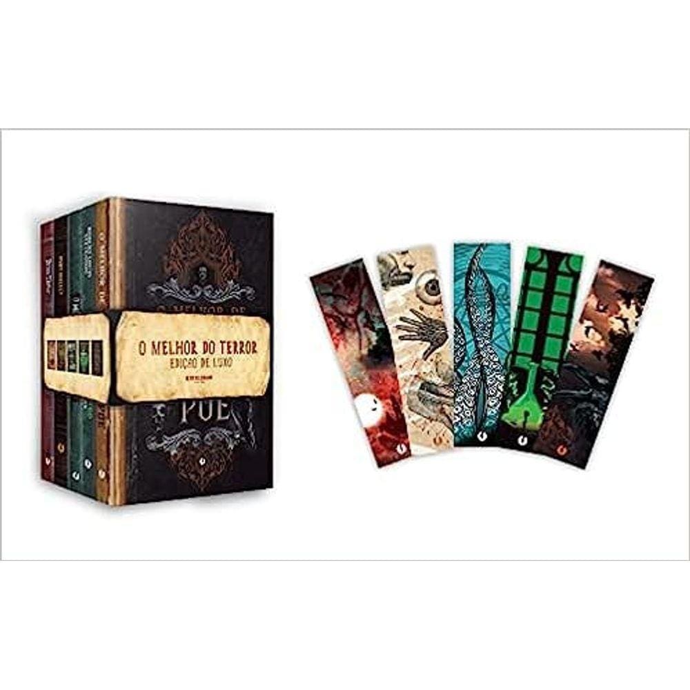 Kit O melhor do terror em edição de luxo