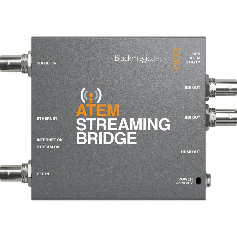 Micro Conversor Blackmagic Atem Streaming Bridge - Swatemminisbpr