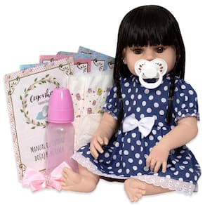 Bebê Reborn Menino Loiro – Rony – 55cm